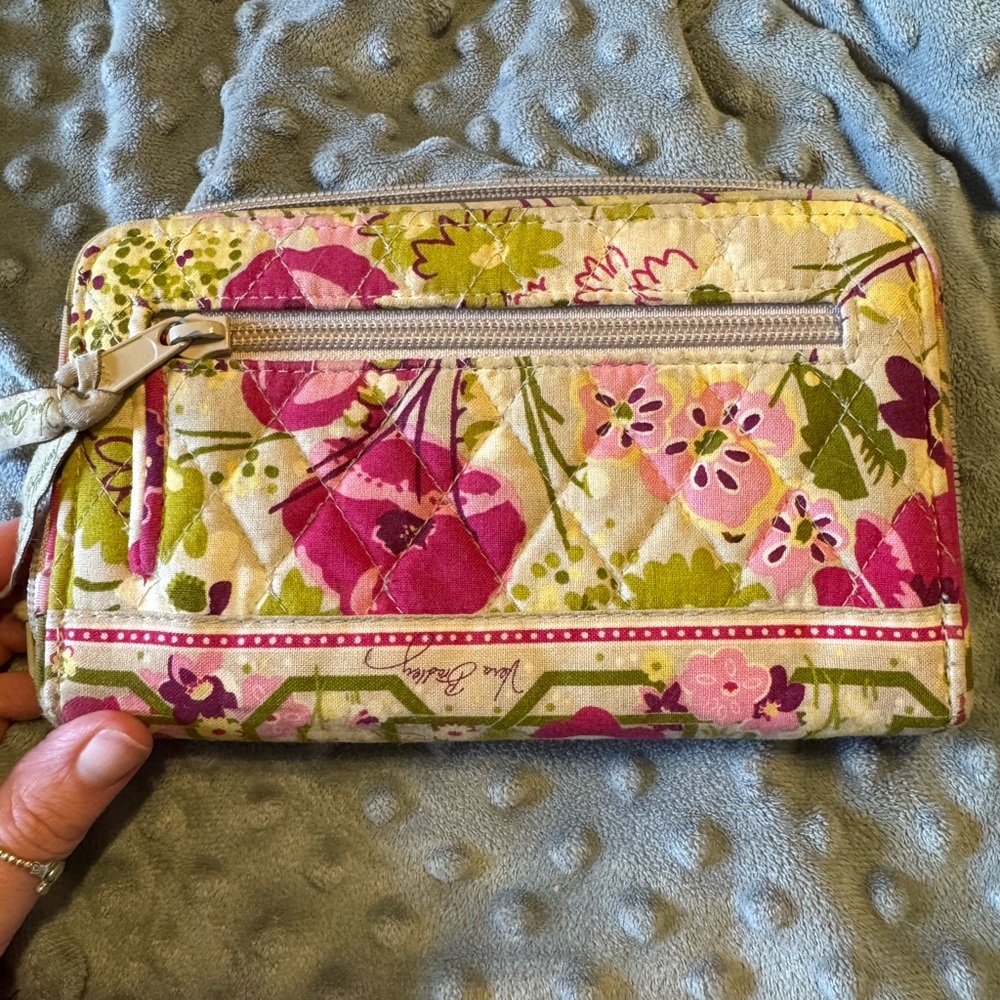 Vera Bradley Clasp Wallet in Make Me Blush - Picture 5 of 5